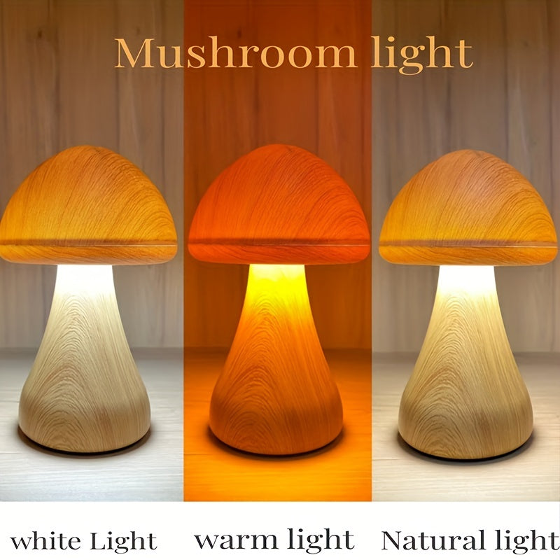 MUSHGLOW – Dimmable Mushroom Table Lamp