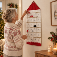 HOLLYHIDE – Ημερολόγιο Advent με 24 θήκες-έκπληξη για γιορτινή χαρά