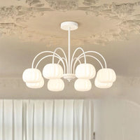 AUTUMNARBOR – Branch Chandelier with Playful Pumpkin Glow