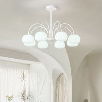 AUTUMNARBOR – Branch Chandelier with Playful Pumpkin Glow
