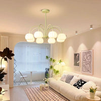 AUTUMNARBOR – Branch Chandelier with Playful Pumpkin Glow