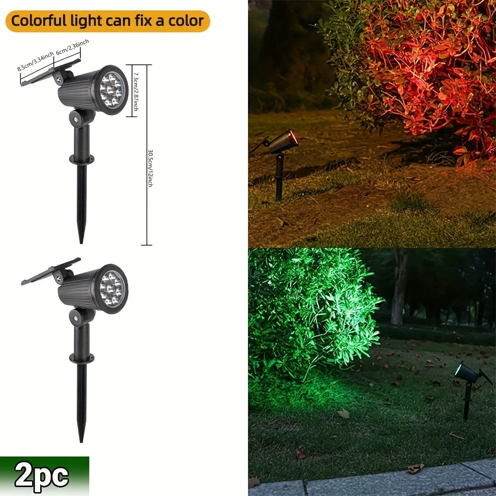 LUMITREE – RGB Solar Spotlight Set for Trees and Backyard Decor