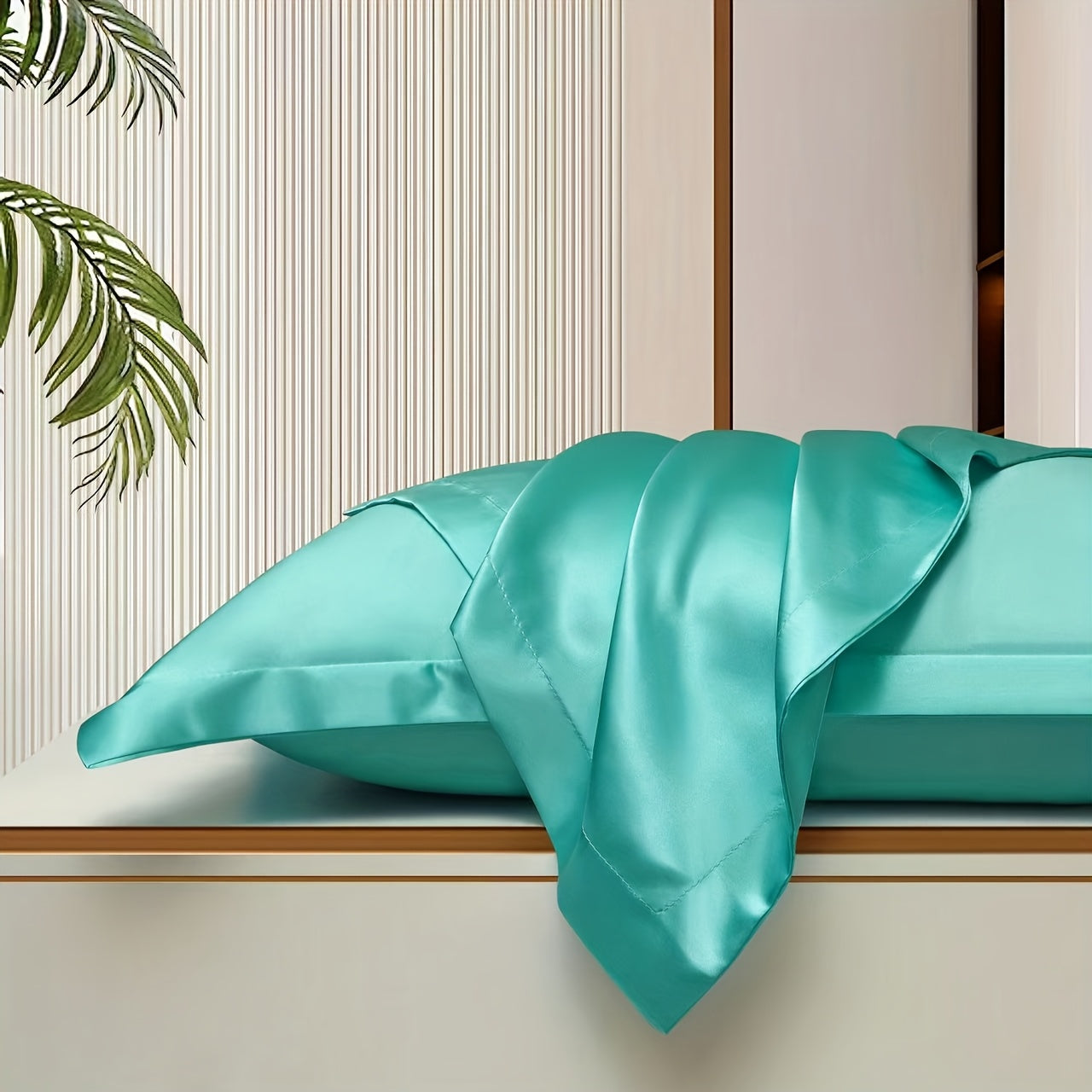 SATINORA – 2-Pack Envelope Pillowcases for Smooth Sleep