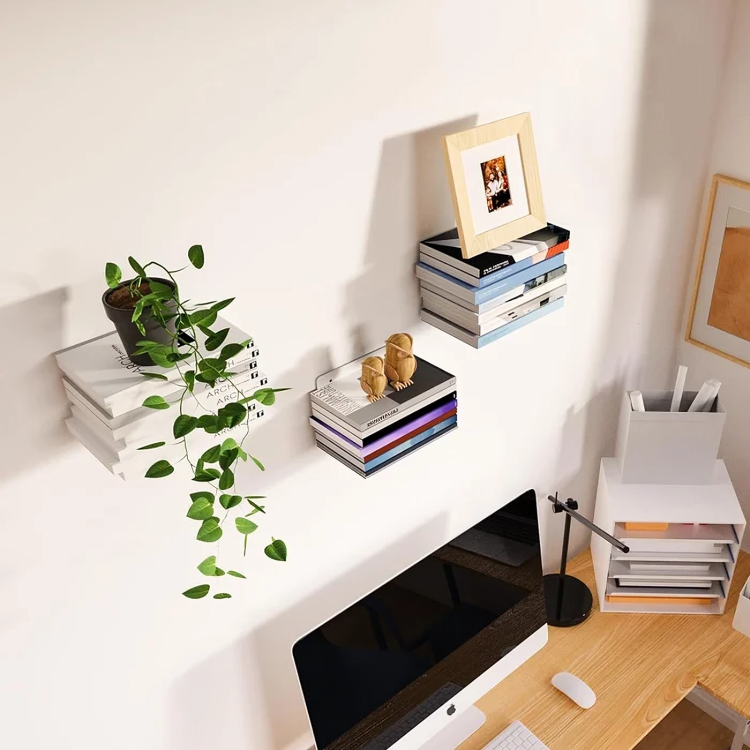BOOKLOFT – Floating Book Shelf for Space-Saving Storage