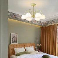 AUTUMNARBOR – Branch Chandelier with Playful Pumpkin Glow
