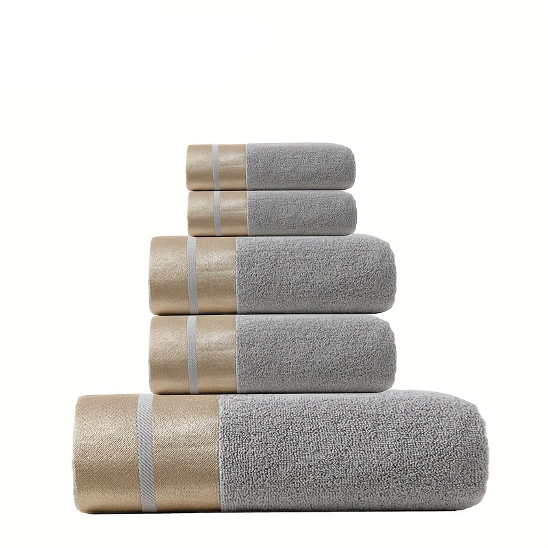 GOLDENWEAVE – Luxurious Soft Bathroom Towel Set Collection