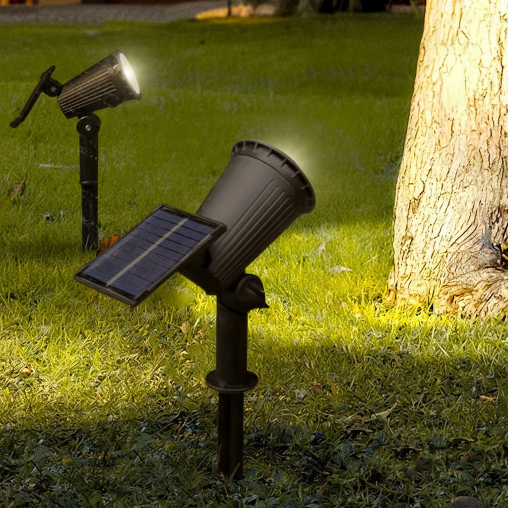 LUMITREE – RGB Solar Spotlight Set for Trees and Backyard Decor