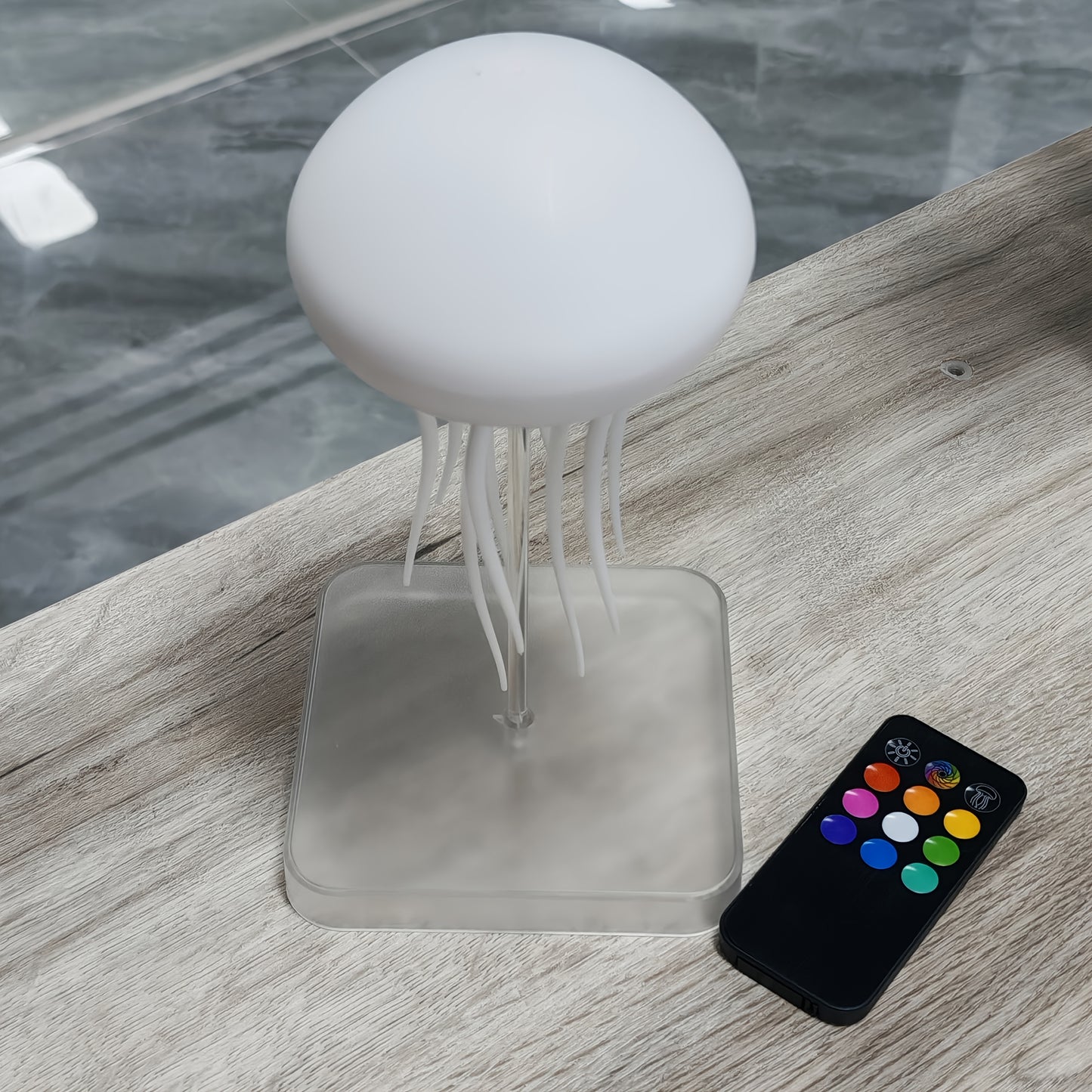 OCEALUME – Dancing Jellyfish Bedside Lamp with Remote Control