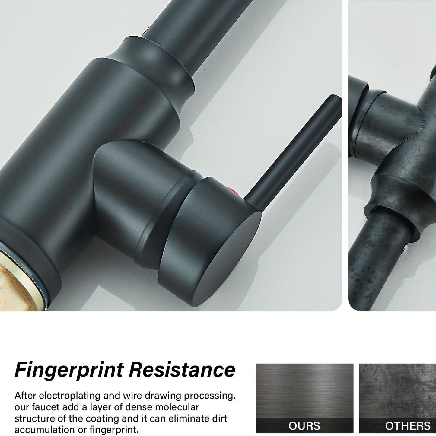 NOIRFLEX – Pull Down Kitchen Mixer for Contemporary Sink Spaces