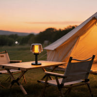 PATIOLUX – Decorative Solar Fire Light for Elegant Outdoor Spaces