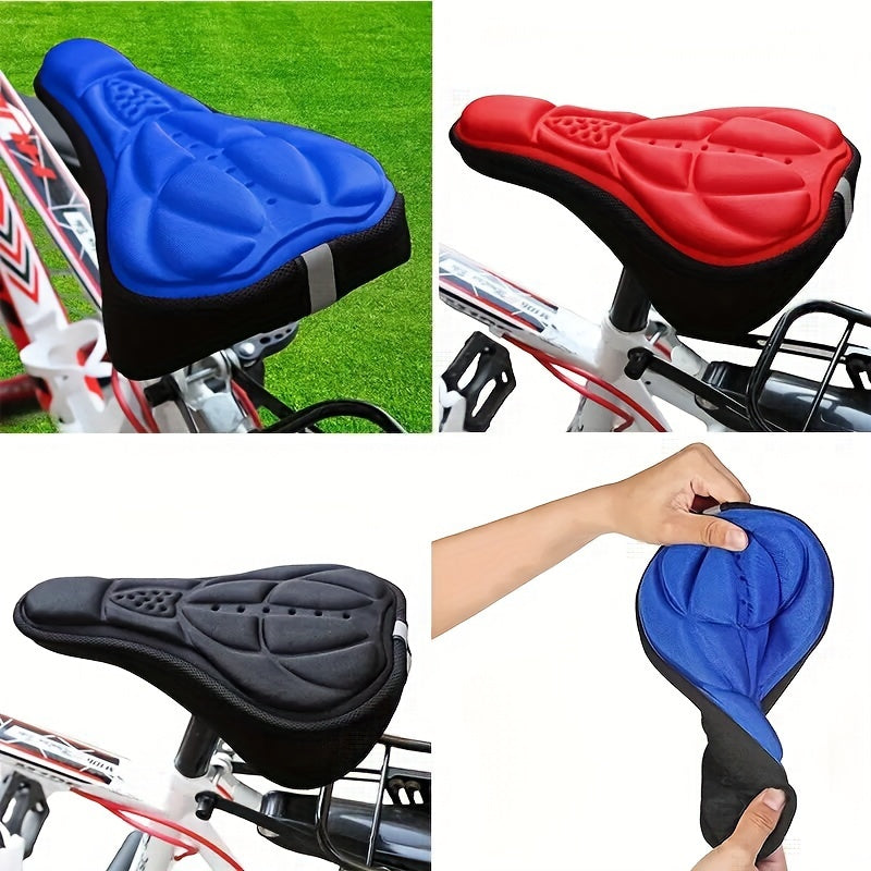 GELRIDE - Shock-absorbing breathable bike seat cover for comfortable cycling