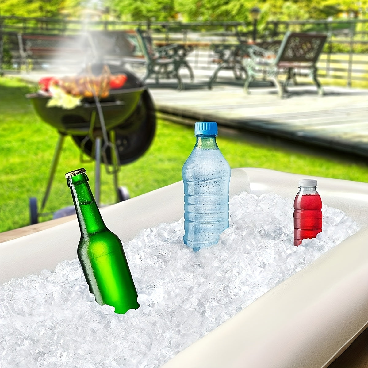Chillora - Inflatable Ice Trough Party Cooler