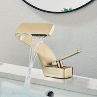 CASCADELUX - Modern Waterfall Bathroom Faucet