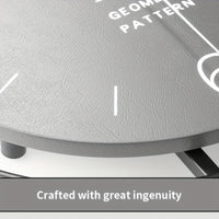 QUIETNORD - Silent Scandinavian wall clock with minimalist iron frame design