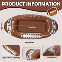GAMEFEST – Inflatable Football Decoration for Lawn and Beach Parties