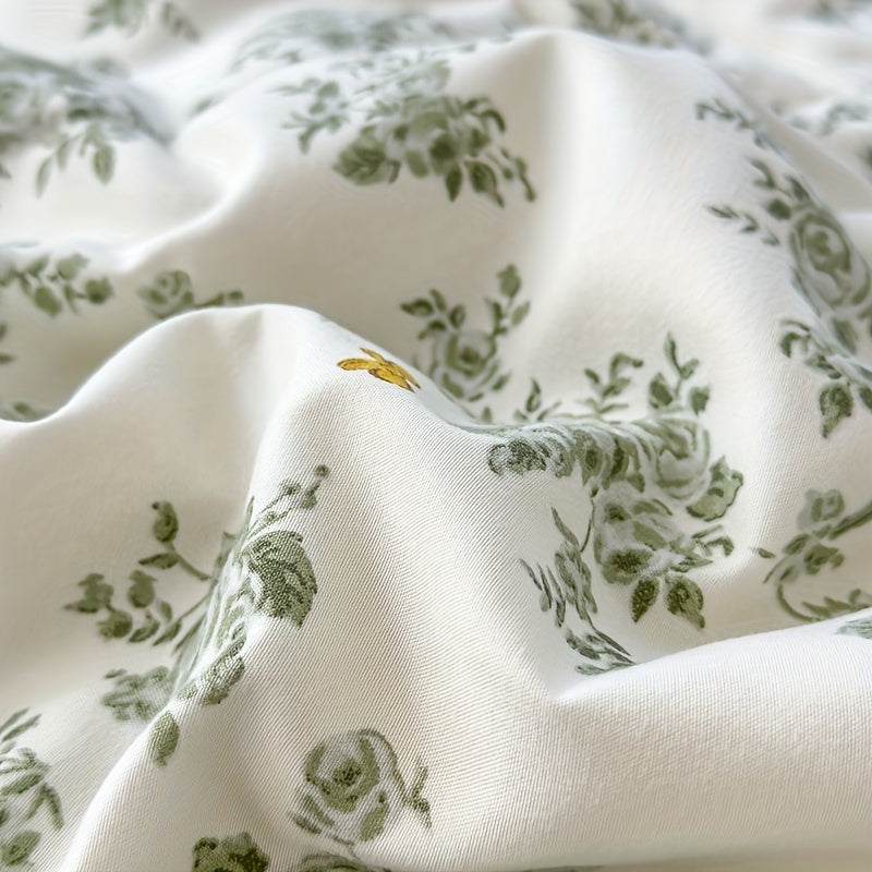 FLORALIVA – Lightweight Floral Summer Quilt for Cozy Sleep Comfort