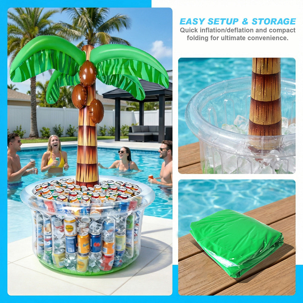 Palmora - Inflatable Coconut Tree Ice Bucket Cooler