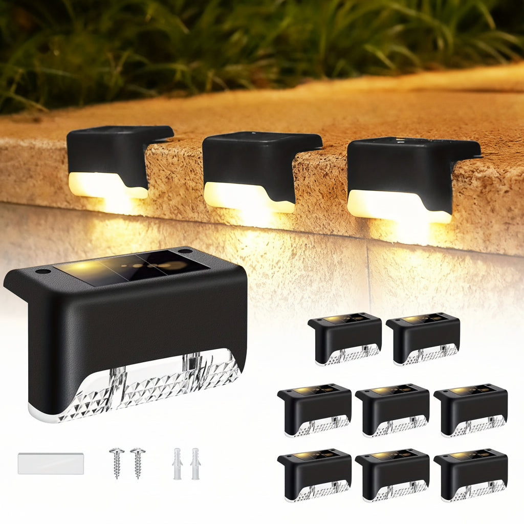 GLIMVISTA – Solar Garden Path Lights