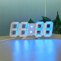 DIGILORA – Orologio da parete LED 3D per un'atmosfera d'interni audace