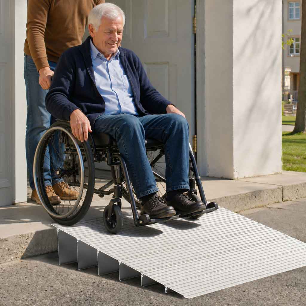 THRESHORA – Wheelchair Threshold Ramp for Easy Access