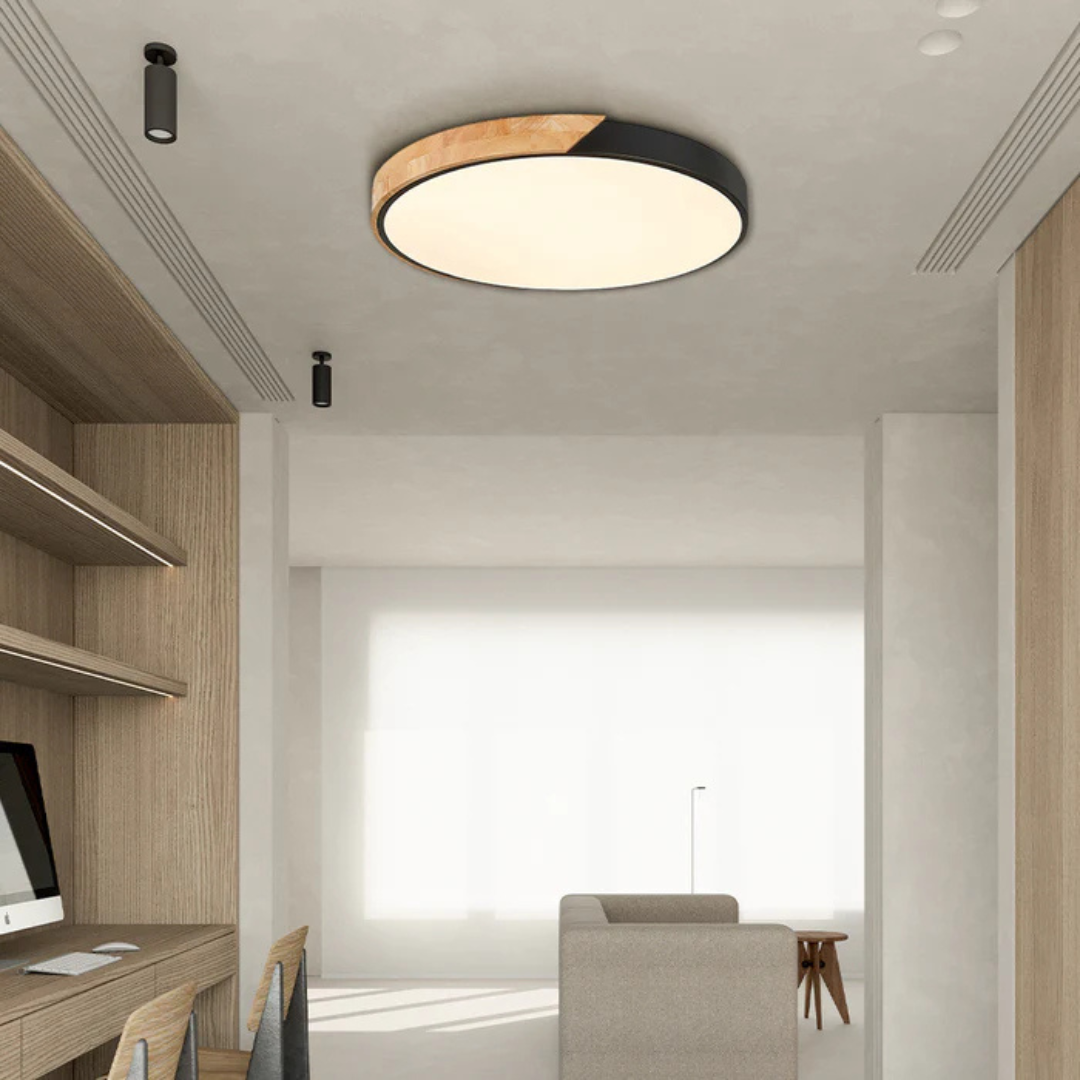 LYSMORA – Lampe de plafond LED scandinave pour une douce lumière nordique
