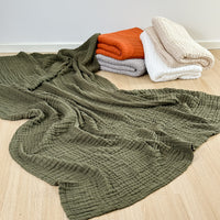 AIRFLOW – Ultra-Breathable 6-Layer Blanket for Year-Round Comfort