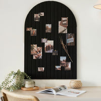 FELTOVA – Large Arched Felt Board for Stylish Wall Displays