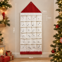 HOLLYHIDE – Ημερολόγιο Advent με 24 θήκες-έκπληξη για γιορτινή χαρά