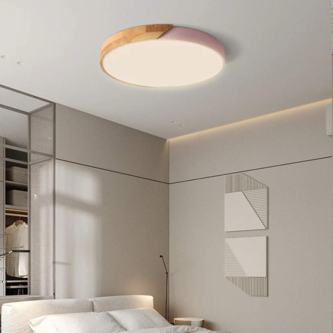 LYSMORA – Lampe de plafond LED scandinave pour une douce lumière nordique