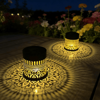 MANDALUX – Solar Projection Lamp for Elegant Outdoor Ambience