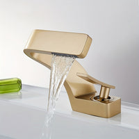 CASCADELUX - Modern Waterfall Bathroom Faucet