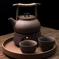 BREWFLAME – Teiera con scaldateiera a candela per momenti di tè caldo
