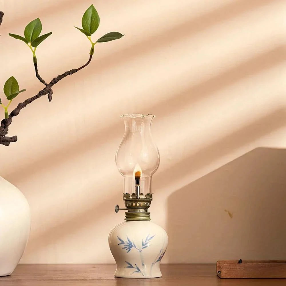 OILAVENORA – Lanterna decorativa a olio per un’illuminazione d’atmosfera calda