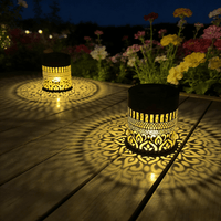 MANDALUX – Solar Projection Lamp for Elegant Outdoor Ambience