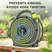 HOSEFLOW – Retractable Water Hose Kit for Easy Garden Maintenance