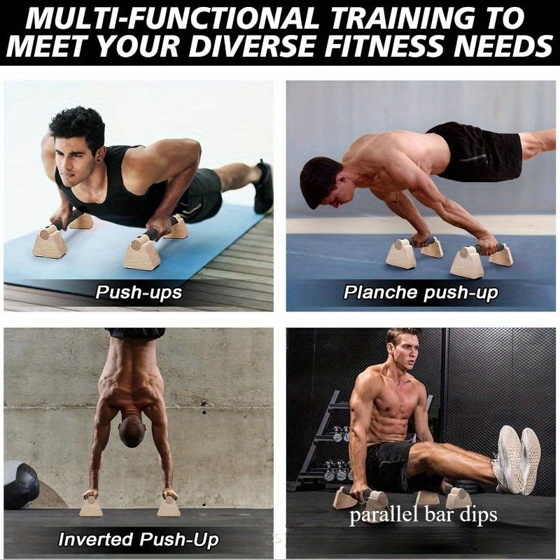 TRAINFLOW – Stable Push-Up Handles for Effective Upper Body Training