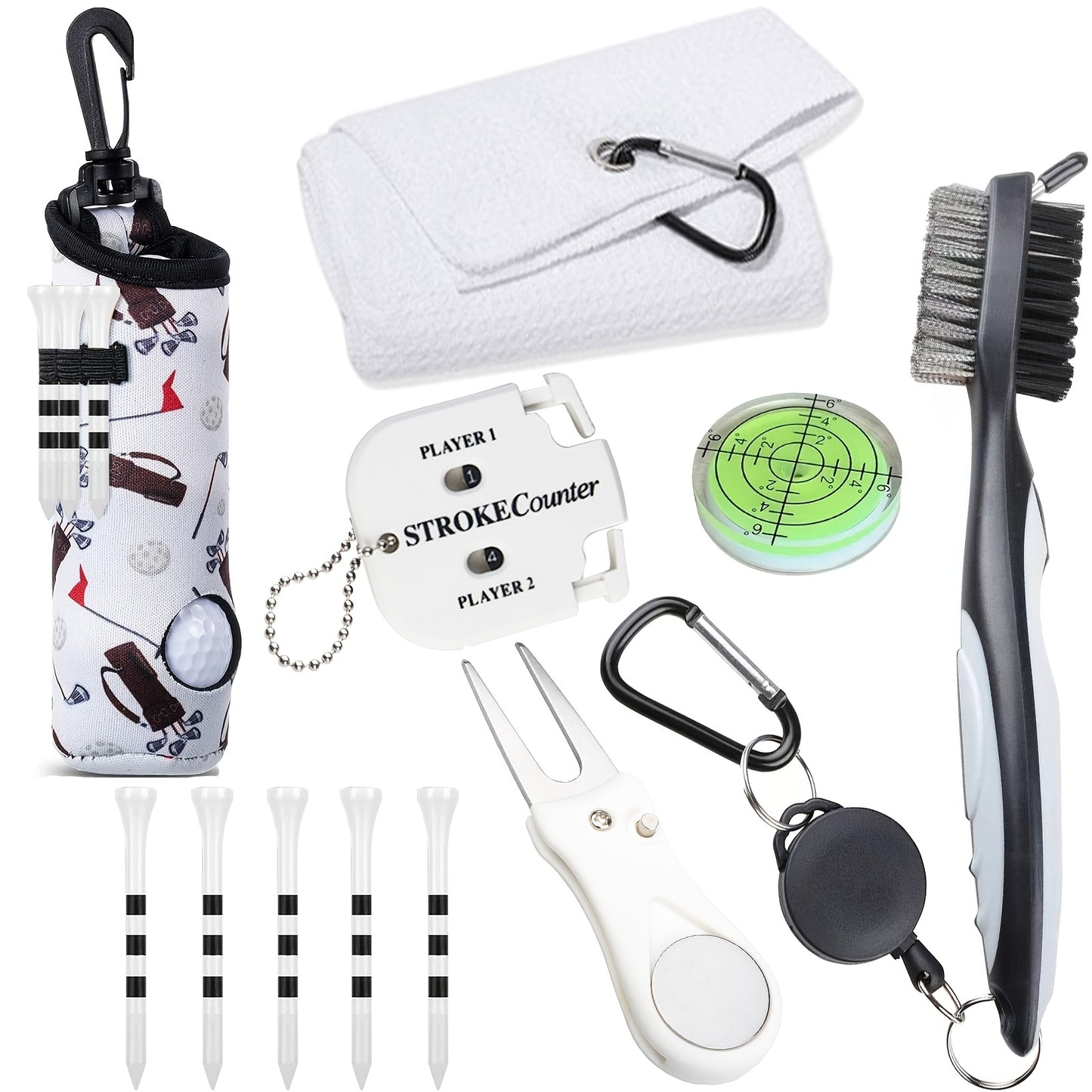 FairwayNest - Golf Cleaning Accessories Kit