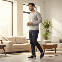 VENTORA – Breathable Slip-On Slippers for Home & Lounge Use