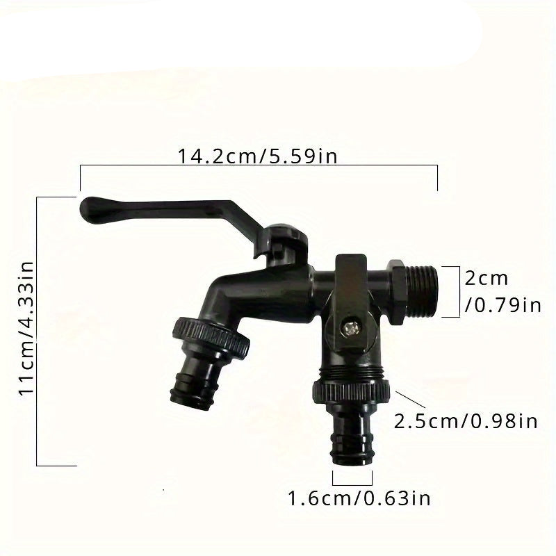 FLOWMASTER – Durable Dual Connection Valve for Garden Watering