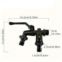 FLOWMASTER – Durable Dual Connection Valve for Garden Watering
