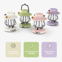 AMBISNAIL – Portable Retro Night Lamp for Cozy Indoor Spaces