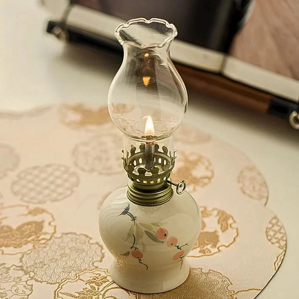 OILAVENORA – Lanterna decorativa a olio per un’illuminazione d’atmosfera calda