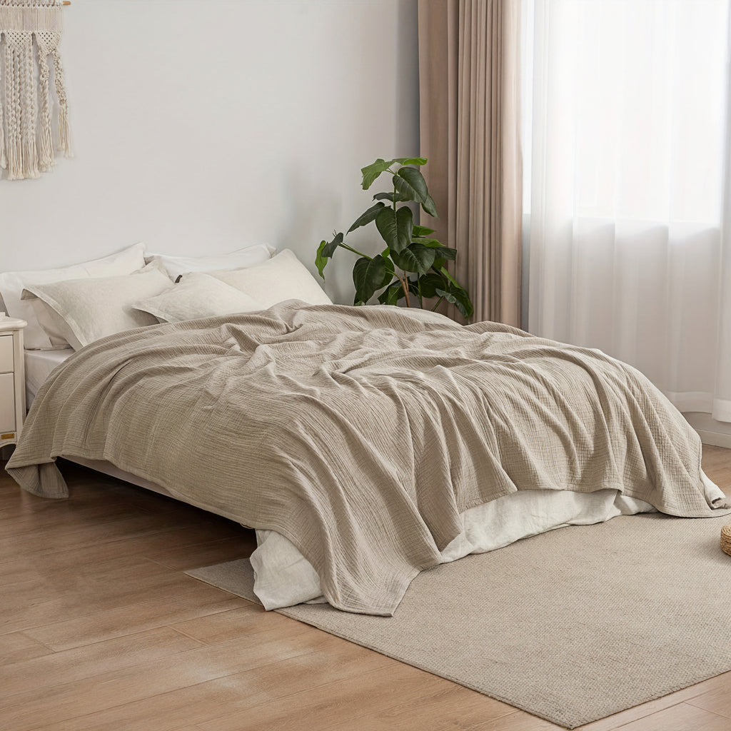 DREAMFLOW – Airy Everyday Blanket for Cozy Home Relaxation