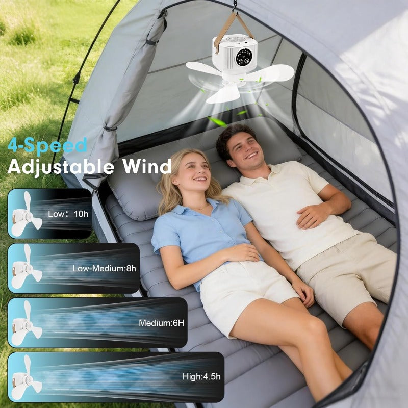 CAMPBREEZE – Rechargeable Camping Fan