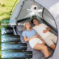 CAMPBREEZE – Rechargeable Camping Fan