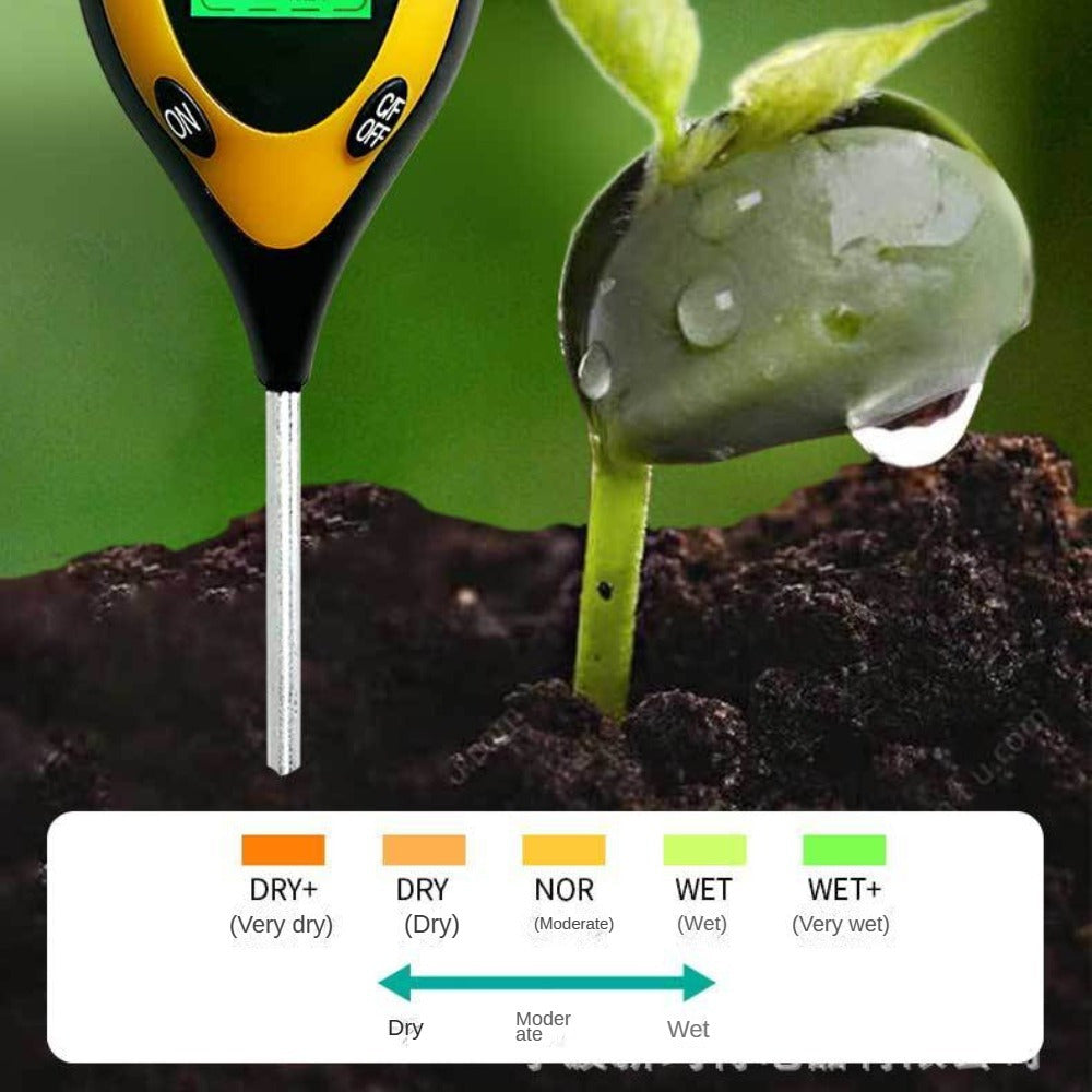 GROUDEXPERT - 4-in-1 soil meter for accurate plant and soil monitoring