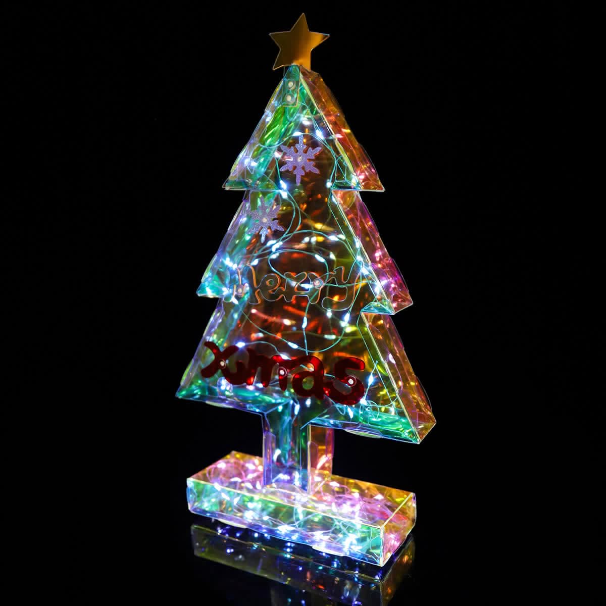TREEGLOW – 3D Christmas Tree Lights for Festive Holiday Ambience