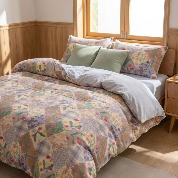 BLOOMPATCH – Garden Bedding Set for Refined Floral Ambience