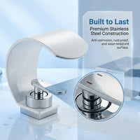 ARCFLOW - Mirror Waterfall Basin Faucet