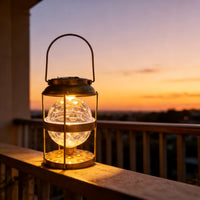 SPHERELUX – Hanging Solar Pendant Lantern